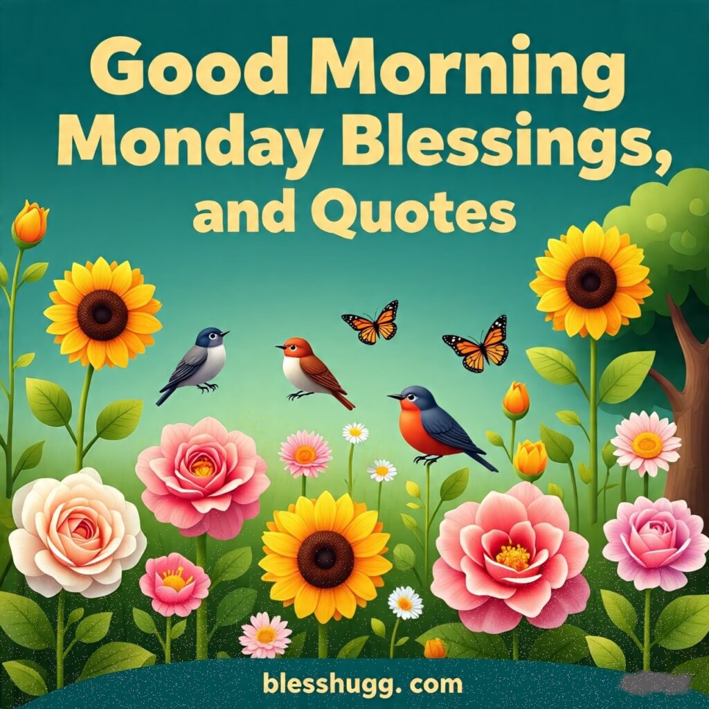 Good morning Monday Blessings, Images and Quotes