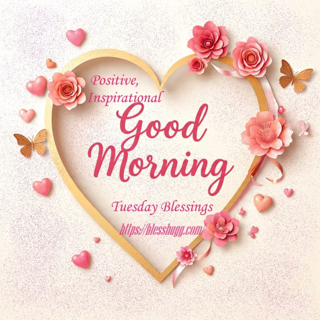 Positive, Inspirational Good morning, Tuesday Blessings