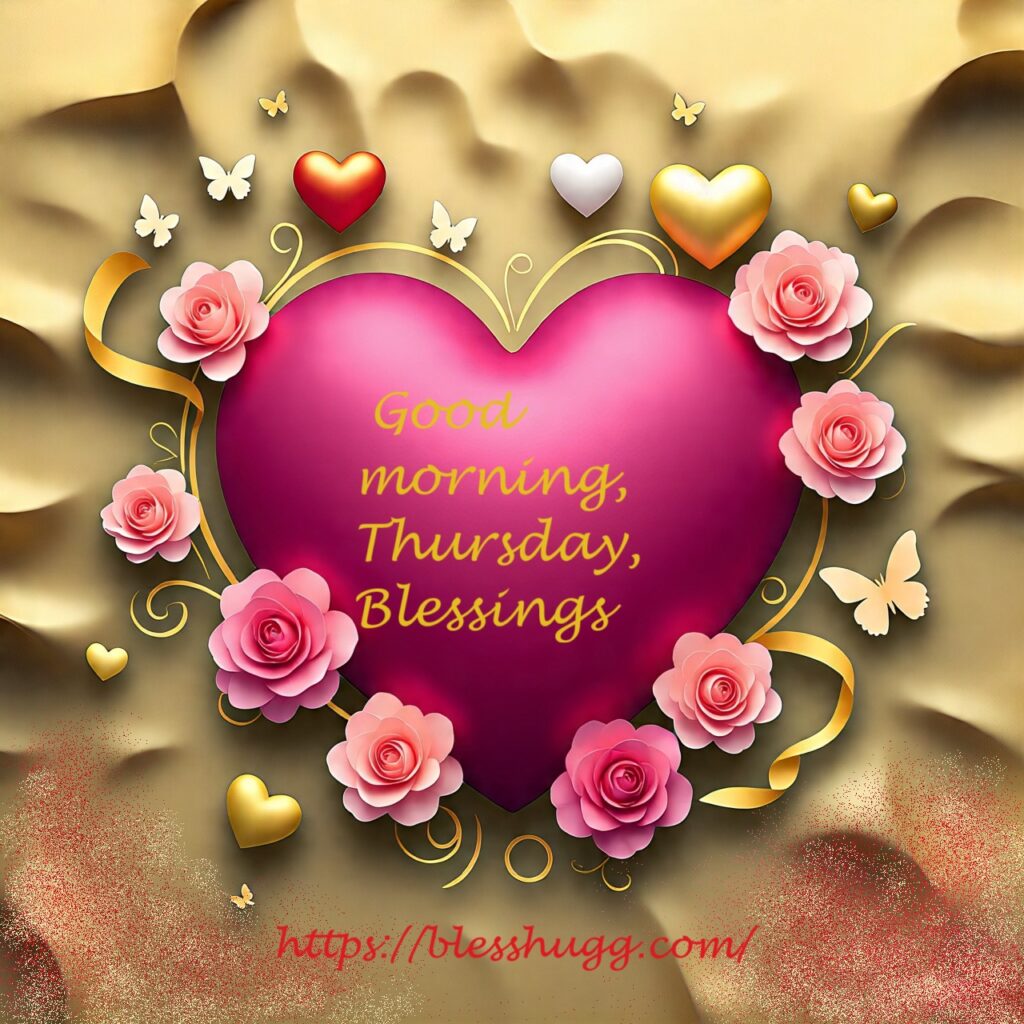 Good morning, Thursday, Blessings