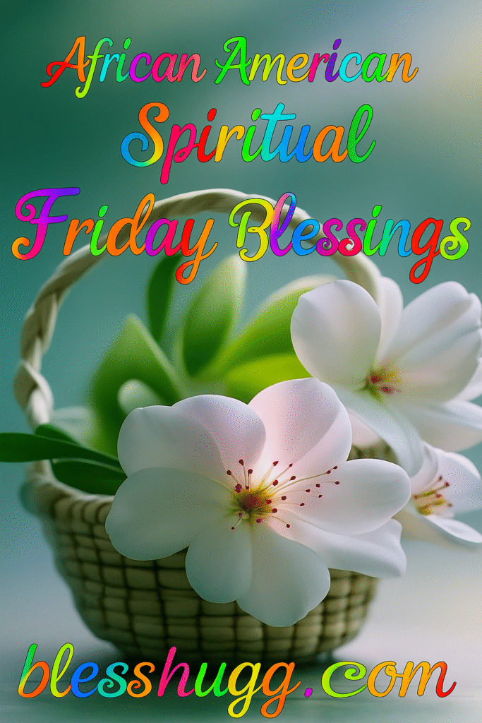 African American Spiritual Friday Blessings