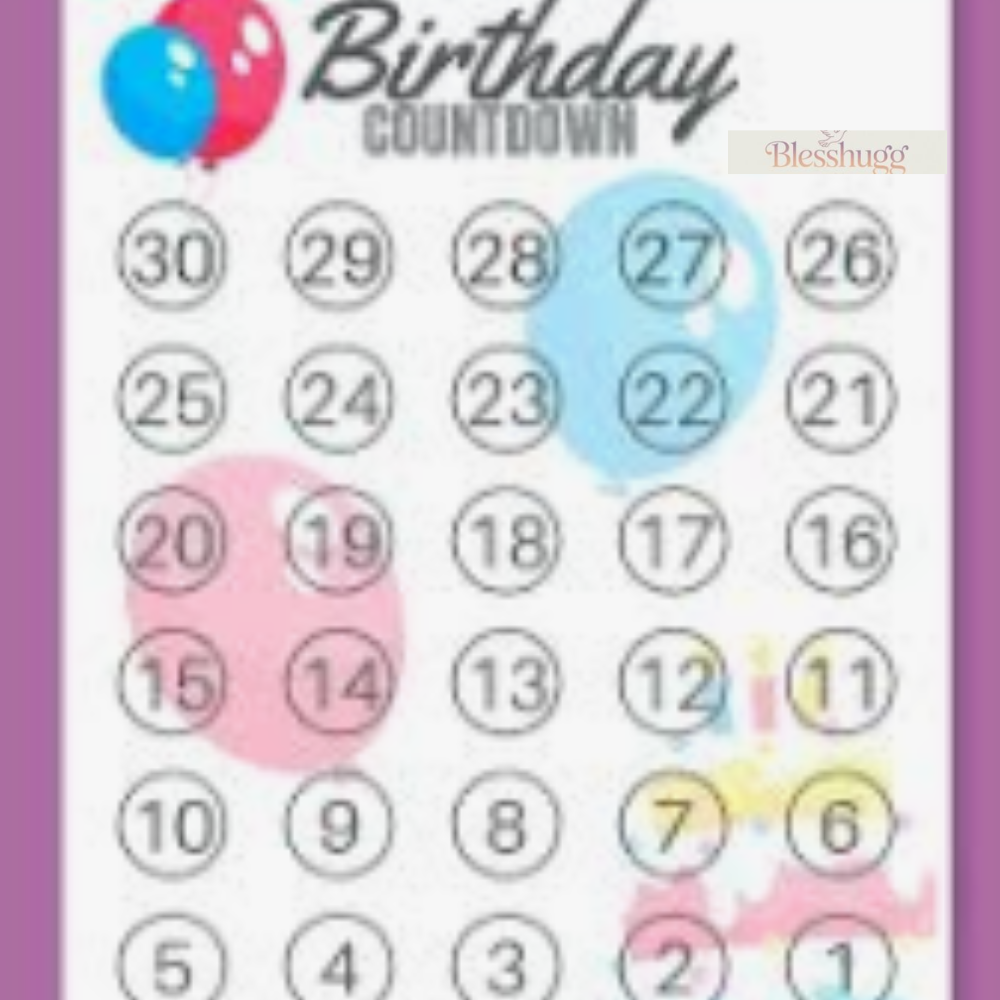 Birthday Countdown Ideas to Make Every Day Special