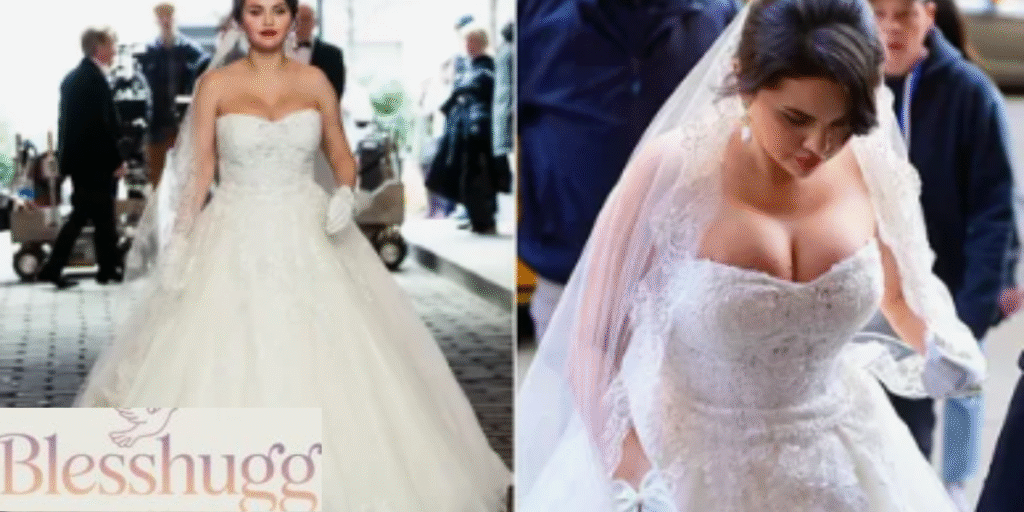 The Dress: Selena’s Ralph Lauren Bridal Look